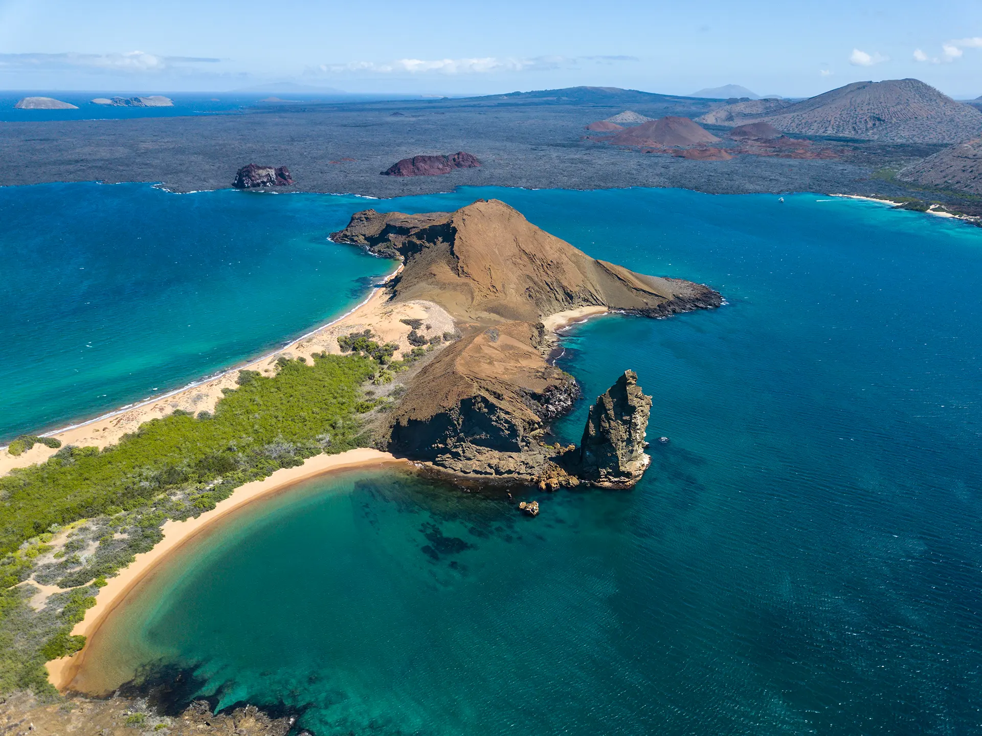 Islets off the Galápagos coast